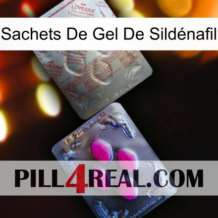 Sachets De Gel De Sildénafil 38